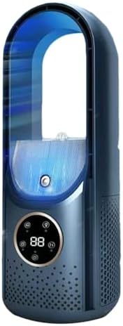 Ventilateur De Refroidisseur D'air Portable Alimenté Par USB, Dispositif De Refroidissement De Brume à 6 Vitesses Avec Plateau De Glace, 90 Oscillation, AC Personnel Silencieux Pour Le Bureau à Domici