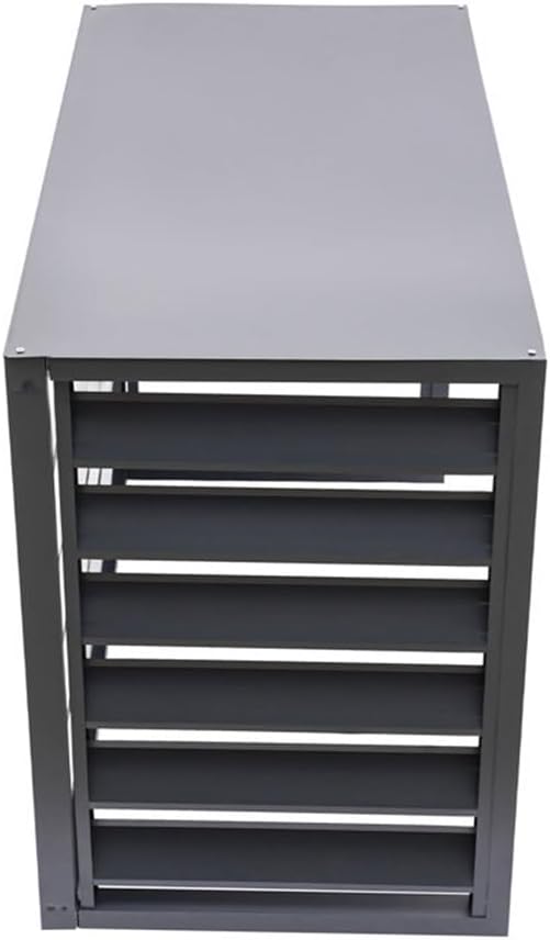  Housse De Protection Pour Condenseur De Climatiseur Extérieur - En Aluminium Durable, Résistante Aux Intempéries, Pour Climatiseurs Split, Compatible Avec Les Unités Exté