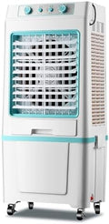 GENERIC Réservoir De Refroidisseur D'évaporation De L'industrie 40L, Climatiseur Mobile à 3 Vitesses Pour Les Grandes Pièces, Oscillant Avec Roulettes, Refroidissement Efficace Et Purification De L'air Pour L