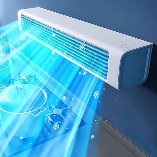  Refroidisseur D'air Portable, Ventilateur Sans Lame Avec Télécommande, 3 Vitesses, Unité De Bureau Silencieuse Pour Le Bureau à Domicile, Pas De Fenêtre Nécessaire, Dispositif De Refroidissement Sûr E