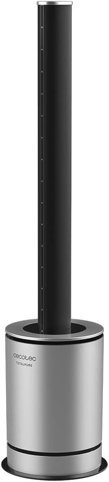  Cecotec Ventilateur, Chauffage, Purificateur D'Air TotalPure Connecté Max. Puissance De Chauffage 2000W, Puissance De Ventilation 45W, Purificateur D'air, Minuterie, Affichage LED, 14 Vitesses, APP