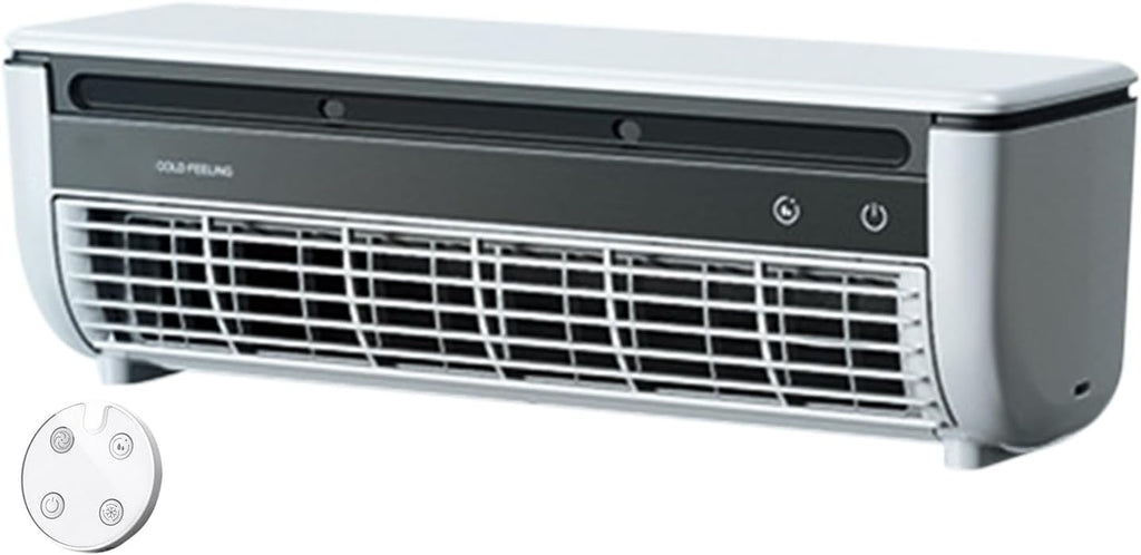  Ventilateur Rafraîchissant D'Air Conditionné, Ventilateur D'Air Frais Pour Chambre, Rafraîchisseur D'Air Charge Sans Fil Trois Vitesses Pour Maison Bureau Voyage Camping Salle De Bain Intérieur Extéri