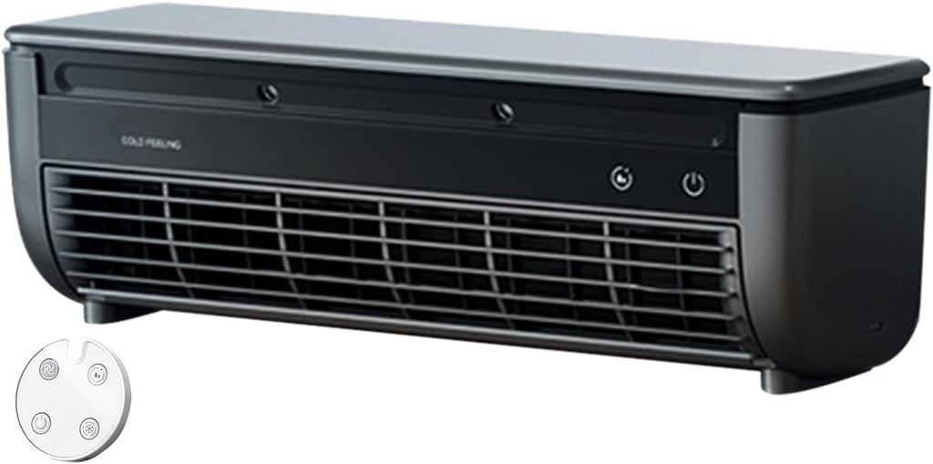  Ventilateur Rafraîchissant D'Air Conditionné, Ventilateur D'Air Frais Pour Chambre, Rafraîchisseur D'Air Charge Sans Fil Trois Vitesses Pour Maison Bureau Voyage Camping Salle De Bain Intérieur Extéri