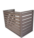 GENERIC Housse Antivol En Alliage D'aluminium Pour Climatiseur Avec Volet Supérieur Résistant Aux Intempéries Protection Sécurisée Pour Unités AC Durable Et élégante