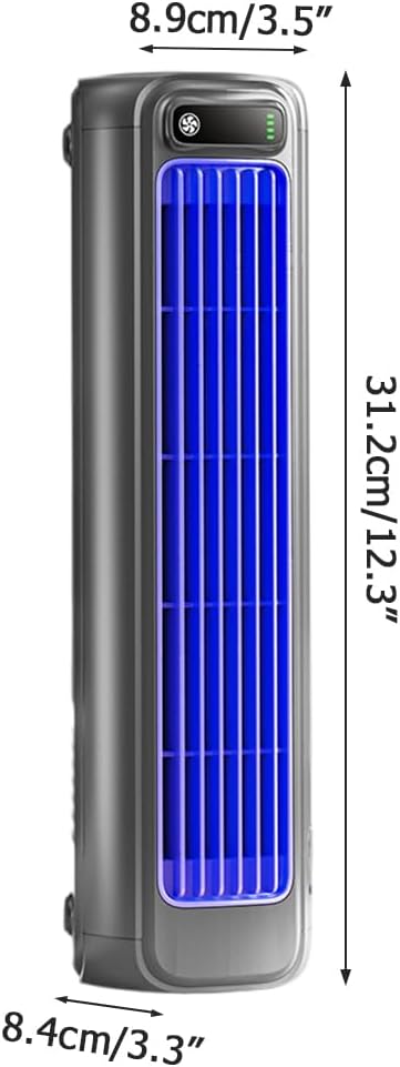  Cooling Ace,Climatiseurs Portables Rechargeables Avec 3 Vitesses Et Batterie De 2000 MAh Pour Chambre Et Terrass