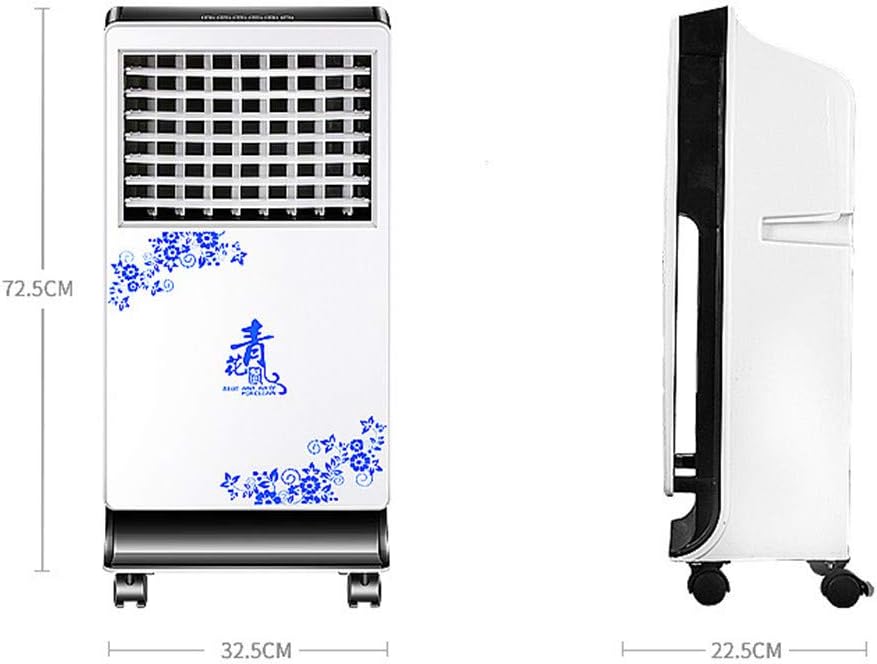  Portable Mobile Air Conditioner Refroidisseur 3 En 1 Réglable Air Climatiseur Silencieux Air Purifiant 5L Pour Maison Bureau Camping (Blue)