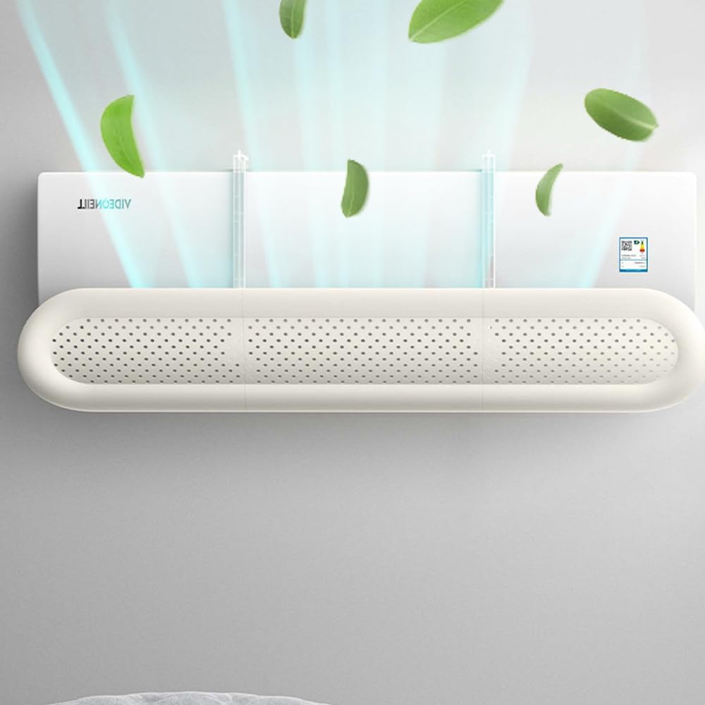  Déflecteur D'air Climatiseur Universel, Portable Et Réglable, Pour Climatiseurs Muraux Pour Maison/bureau, Personnes âgées, Bébés, Femmes Enceintes