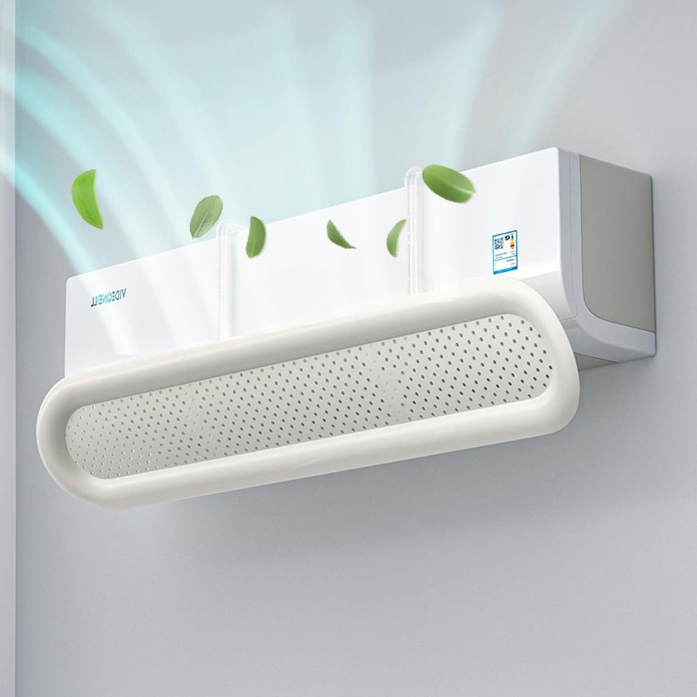  Déflecteur D'air Climatiseur Universel, Portable Et Réglable, Pour Climatiseurs Muraux Pour Maison/bureau, Personnes âgées, Bébés, Femmes Enceintes