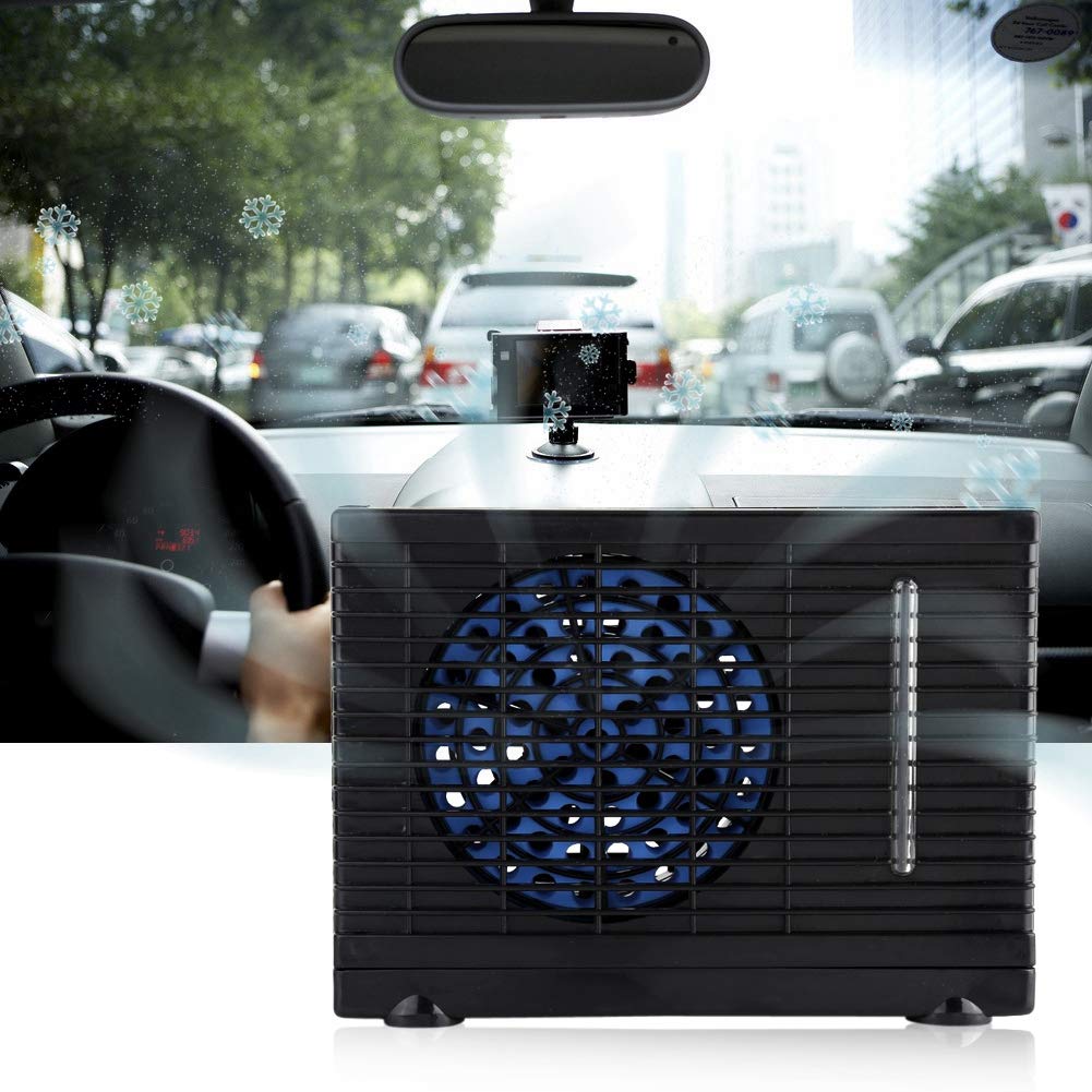  Climatiseur De Voiture, Mini Climatiseur Portable, 12V Pour Voiture, Camion, Mini Climatiseur Domestique, Refroidisseur D'eau Par évaporation