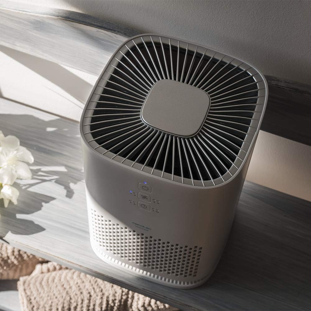  Cecotec Purificateur D'air TotalPure Connected 7500 Connected Purificateur D’air Avec 600 CADR, 200 M3 De Surface Couverte, écran LED Et Contrôle Via Wi-Fi. (1000 Handy)