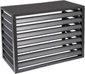 GENERIC Housse De Protection En Aluminium Pour Climatiseur Extérieur Et Pompe à Chaleur Pour Condensateur Et Radiateur - Résistante Aux Intempéries - Gris - Design Durable Et élégant