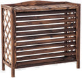 Couvercle En Bois Pour Climatiseur - Poubelle Multifonction - Pot De Fleurs - Séparateur D'espace - Accessoire De Climatisation - Décoration D'intérieur élégante - Design En Bois Durable