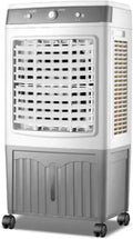 GENERIC Refroidisseur D'air évaporatif Portable 40L Avec Télécommande, 3 Vitesses Et Oscillation Automatique, Unité De Climatisation Mobile à économie D'énergie Pour La Chambre à Coucher De Bureau à Domicile,