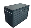  Housse De Climatiseur En Aluminium De Qualité Supérieure Et Protection De Pompe à Chaleur, Mini Bouclier Pour Unité De Climatisation Extérieure, Clôture élégante Pour Dissimuler Les Unités Extérieures