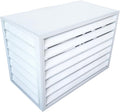 GENERIC Housse Décorative En Aluminium Pour Climatiseur - Clôture De Pompe à Chaleur Extérieure - Protection élégante - Résistante Aux Intempéries
