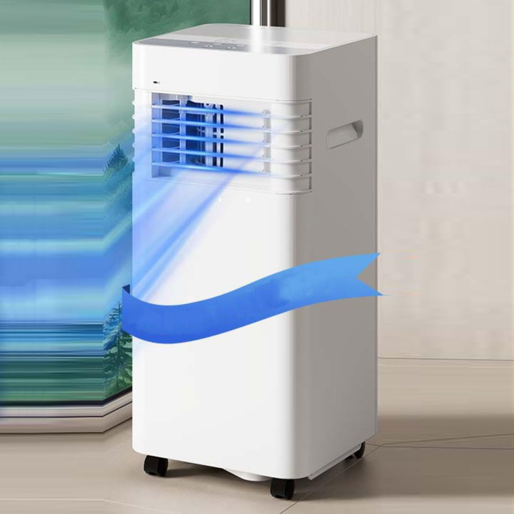  7000 BTU Climatiseur Portable Refroidit Jusqu'à 300 Pieds Carrés, Unité De Climatisation Intelligente Avec Télécommande Et Ventilateur De Déshumidificateur Oscillant à 120 ° Avec Minuterie 24H