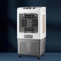 GENERIC Glacière Portable Pour Climatiseur Avec Réservoir D'eau De 50 L, Ventilateur à 3 Vitesses, Oscillation à 120°, 4 Blocs De Glace Inclus