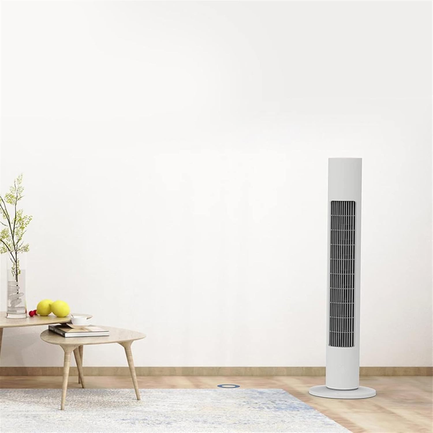  DieffematicKTY Climatiseur Mobile Air Conditioning Inverter Vertical Fan Summer Cooling Leafless Air Conditioning Radiator Home Desk Vertical Fan