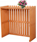  Housse De Protection Pour Climatiseur Extérieur En Bois, Cadre Extérieur, Support De Présentation Pour Plantes, écran De Confidentialité Décoratif, Santé Environnementale, étanche à L'eau Et
