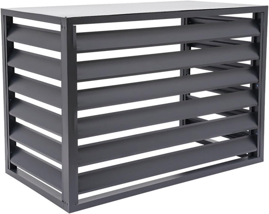  Housse De Protection Pour Condenseur De Climatiseur Extérieur - En Aluminium Durable, Résistante Aux Intempéries, Pour Climatiseurs Split, Compatible Avec Les Unités Exté