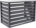  Housse De Protection Pour Condenseur De Climatiseur Extérieur - En Aluminium Durable, Résistante Aux Intempéries, Pour Climatiseurs Split, Compatible Avec Les Unités Exté