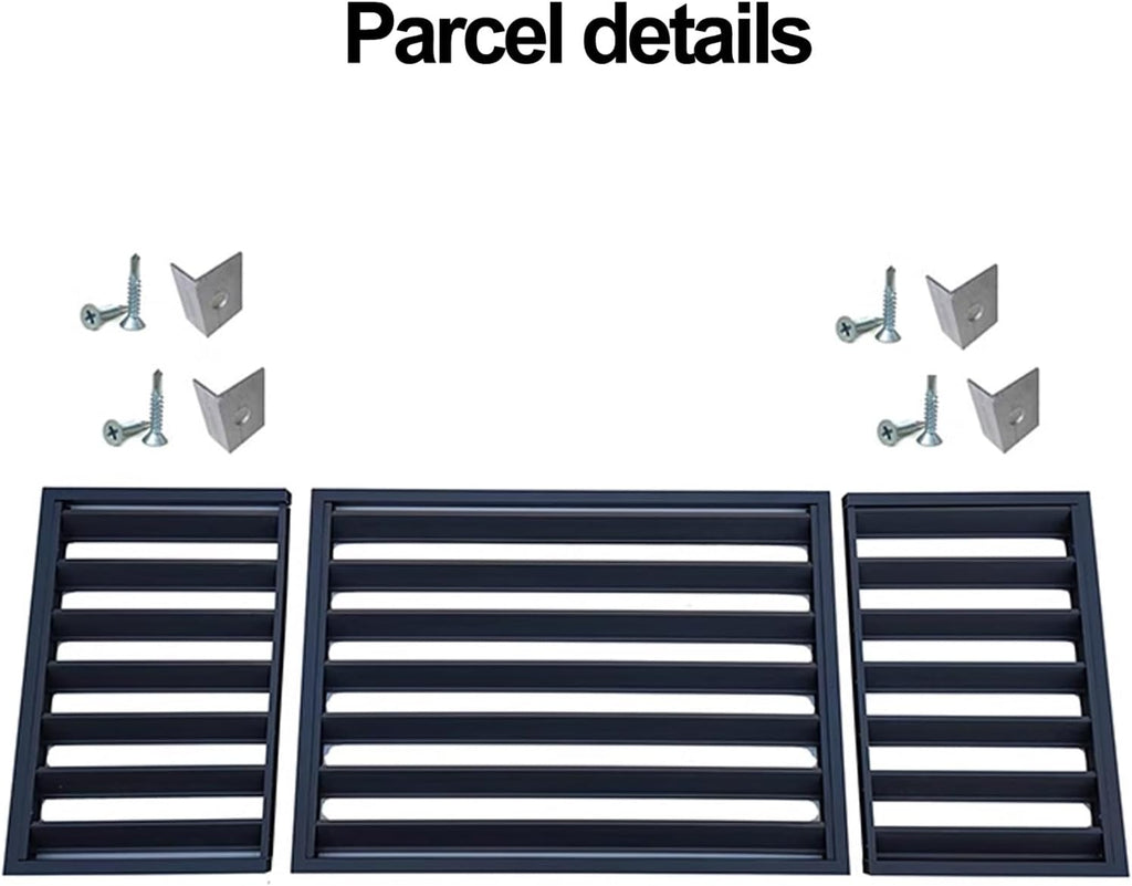  Housse De Protection En Métal Résistante Aux Intempéries Pour Pompe à Chaleur Et Climatiseur, 110 X 60 X 80 Cm, Idéale Pour Les Unités De Climatisation Extérieures Et Les Cages à Condensateur