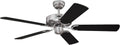  Westinghouse -78370 Ventilateur De Plafond D’intérieur En Acier Brossé De 132 Cm Cyclone