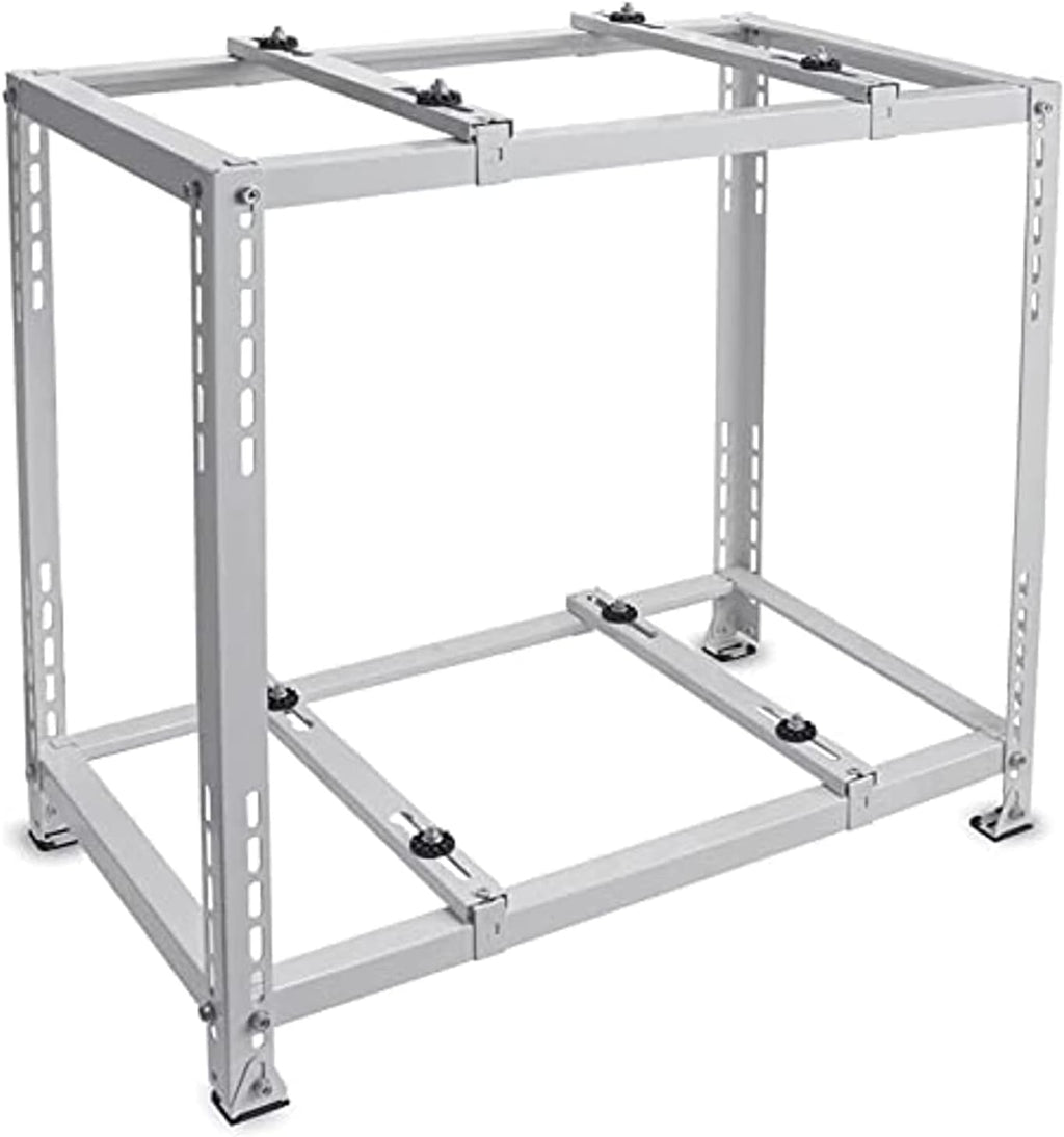  Support Pour Climatiseur, Mini Climatiseur Extérieur, Robuste, Double Niveau, Absorption Des Vibrations, Montage De Pompe à Chaleur Pour Plus De Stabilité Et De Durabilité