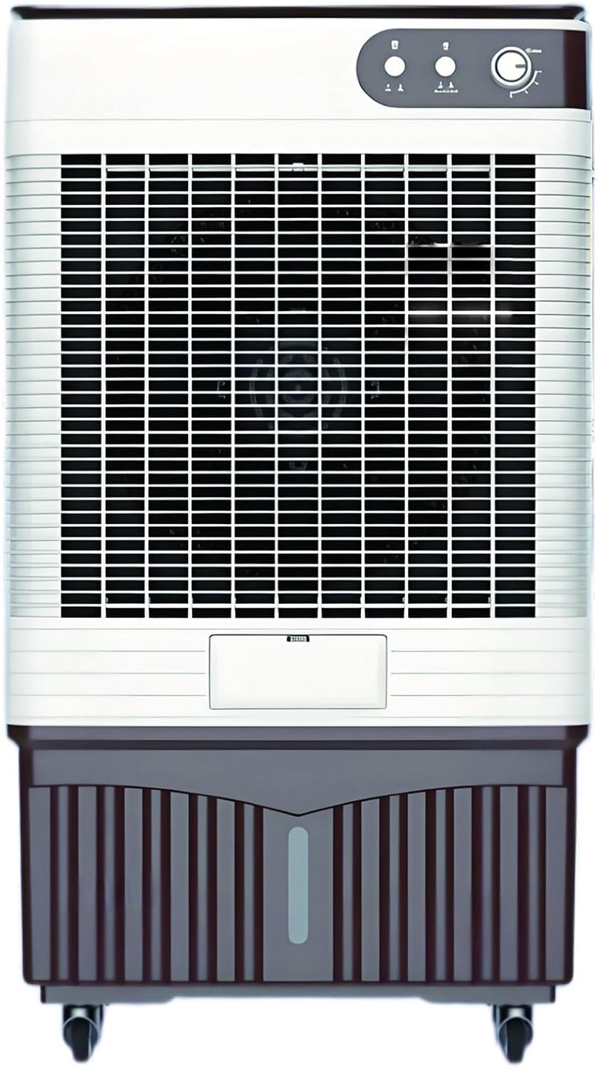  Climatiseurs Portables, Ventilateur Rafraichisseur D'air, Climatiseur Mobile à Oscillation De 120 °, Réservoir De 60 L, 2 Packs De Glace, 3 Vitesses De Ventilation, Intérieur Et Extérieur