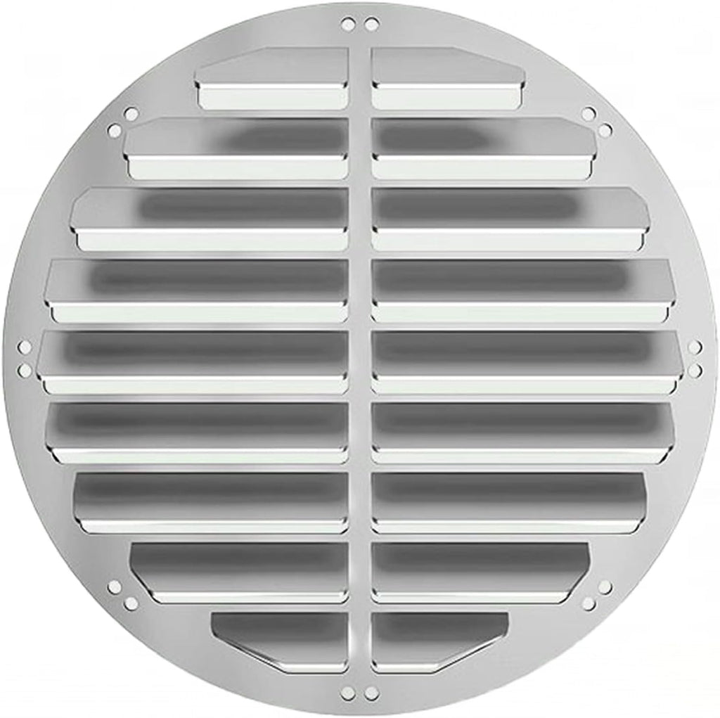  Vent DéFlecteur D'Obturateur En Acier Inoxydable,Couvercle De Guide De Vent De Déflecteur Anti-soufflage Direct,Anti-soufflage,Ventilation,pour Condenseur De Pompe à Chaleur