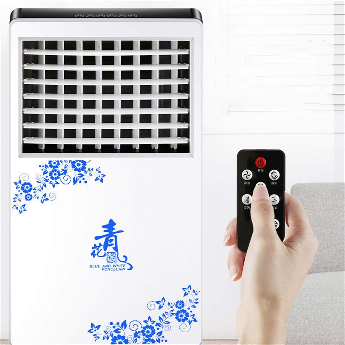  Portable Mobile Air Conditioner Refroidisseur 3 En 1 Réglable Air Climatiseur Silencieux Air Purifiant 5L Pour Maison Bureau Camping (Blue)