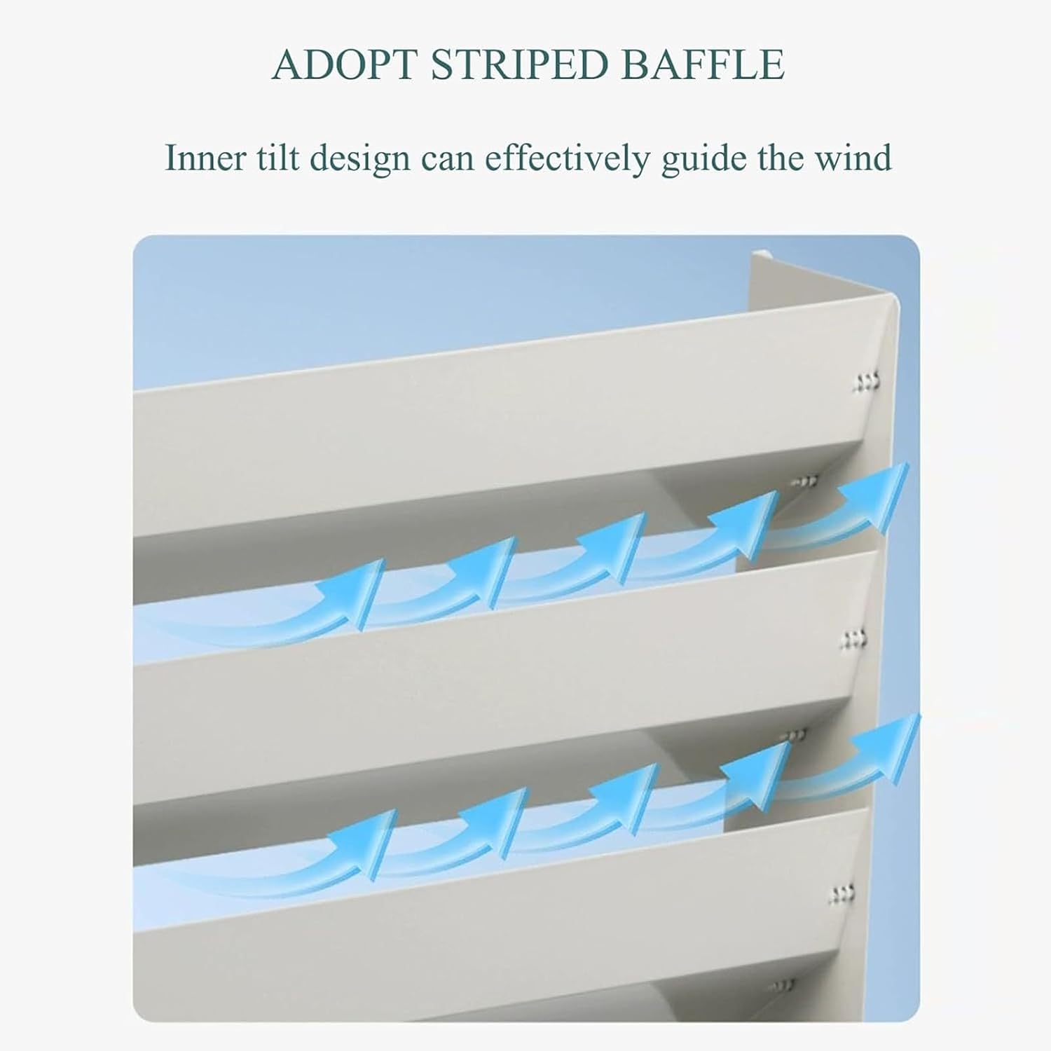 GENERIC Unité Externe De Climatiseur 60 X 60 Cm - Couvercle à Persiennes Pour Compresseur - Écran De Protection Pour Une Circulation D'air Et Une Efficacité Optimales