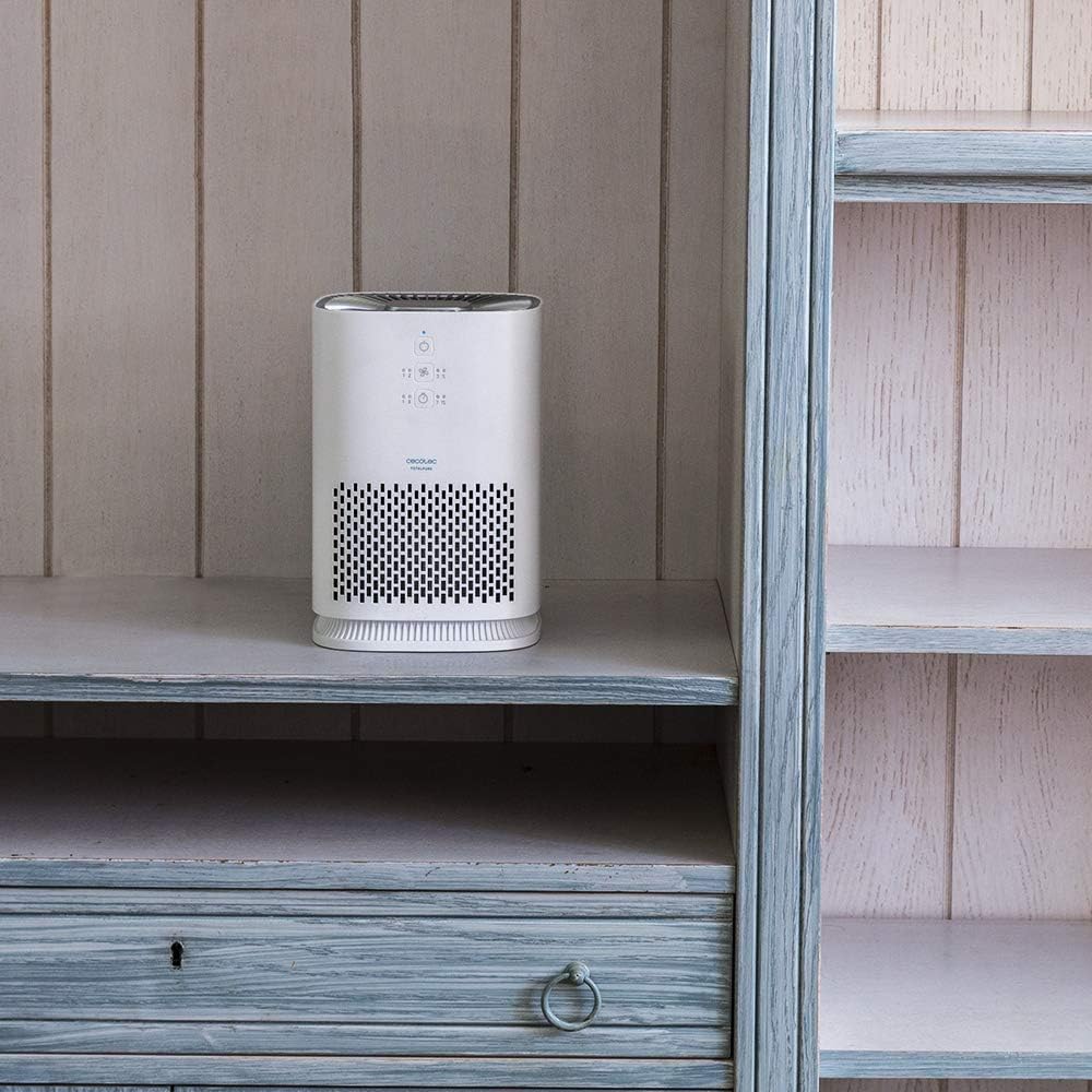  Cecotec Purificateur D'air TotalPure Connected 7500 Connected Purificateur D’air Avec 600 CADR, 200 M3 De Surface Couverte, écran LED Et Contrôle Via Wi-Fi. (1000 Handy)