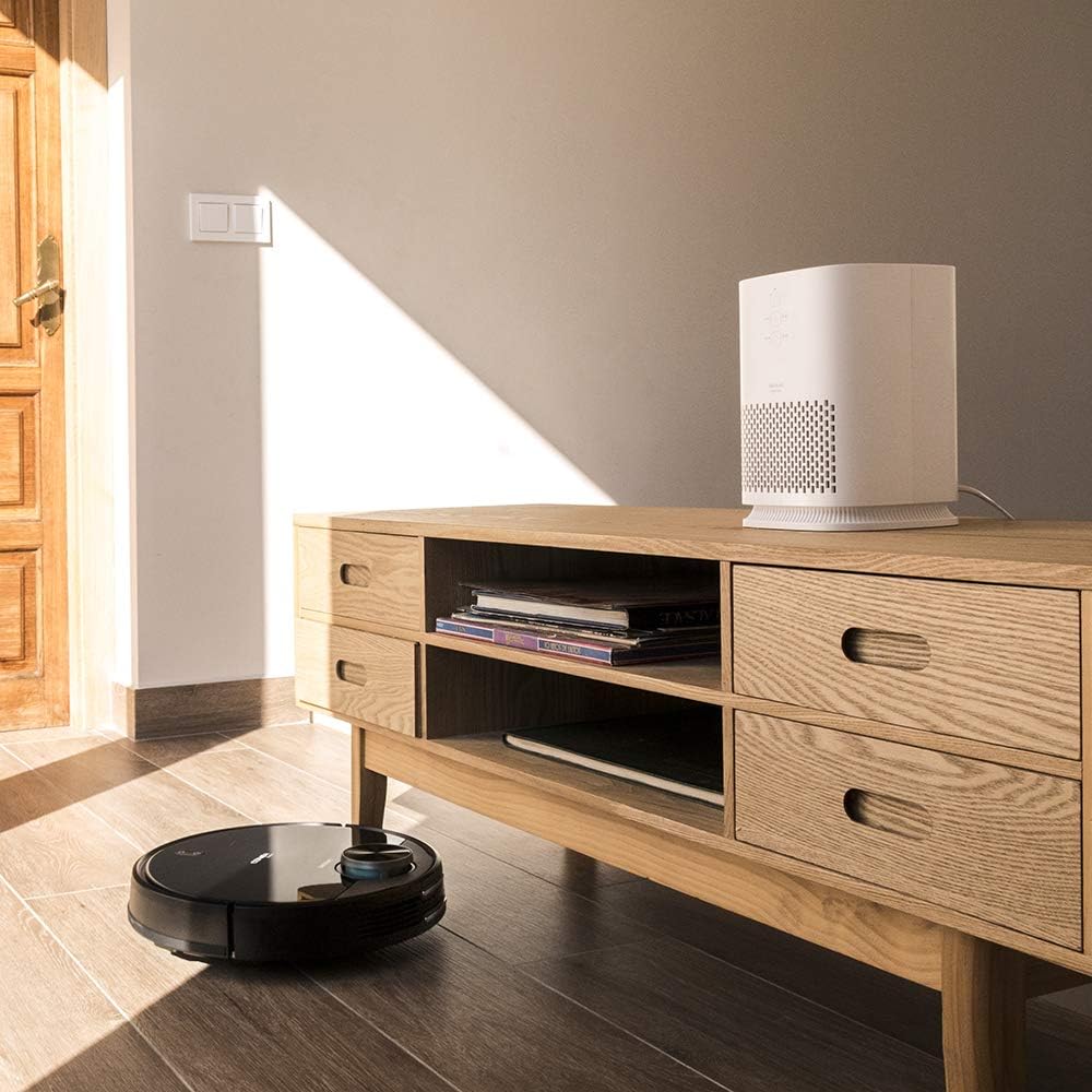  Cecotec Purificateur D'air TotalPure Connected 7500 Connected Purificateur D’air Avec 600 CADR, 200 M3 De Surface Couverte, écran LED Et Contrôle Via Wi-Fi. (1000 Handy)