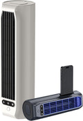 GENERIC Refroidisseur D'air Brizaac, Climatiseur Brizac,climatiseur Mural Avec Batterie 3000mah,ventilateur De Refroidissement Silencieux Sans Lame à 3 Vitesses Pour La Chambre,bureau Et La Maison (kaki)