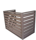  Déflecteur Et Clôture Pour Climatiseur - Mini Housse De Condensateur Fendue Avec Stores Extérieurs Pour Unités Extérieures (couleur) - Idéal Pour Protéger Et Dissimuler Votre Unité Extérieure De
