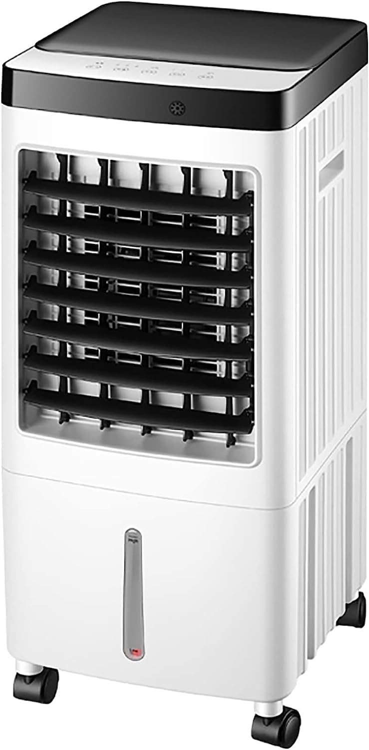 GENERIC Refroidisseur D'air évaporatif Portable, Réservoir De 10L, Ventilateur 3 En 1 Avec 3 Vitesses Et Oscillation à 60 °.Refroidisseur Compact écoénergétique Pour Le Bureau à Domicile.Fonction D'opération