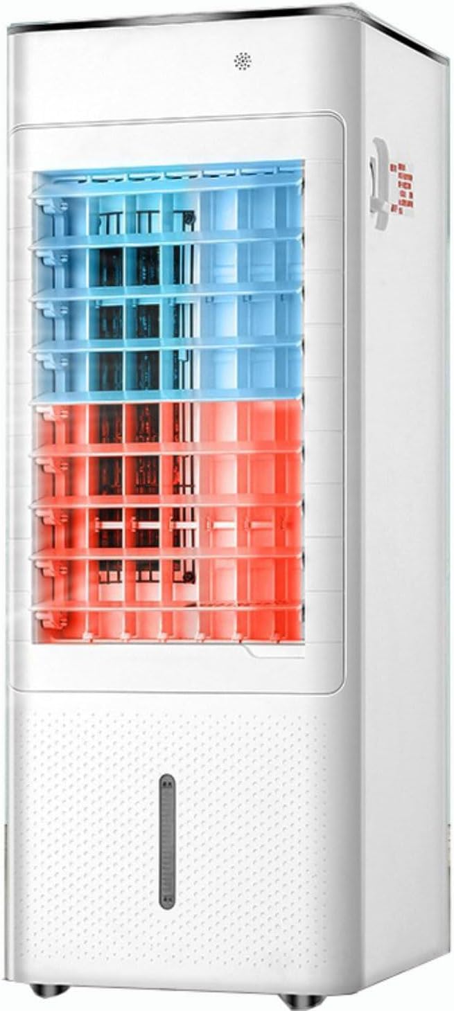  Climatiseur Portable 4 En 1, Chauffage, Refroidisseur D'air évaporatif Avec Humidificateur, Minuterie 12H, 3 Vitesses, Oscillation De 120 ° Pour La Maison Et Le Bureau, Aucun Tuyau Nécessaire