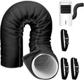  150 CM Manchon Isolant Universel Pour Gaine De Climatiseur Mobile | Manchon D'isolation Pour Tuyau De Climatiseur Mobile, Housse Isolante Pour Tuyau De Climatisation, 3 Sangles, Pour 12,7/15 CM