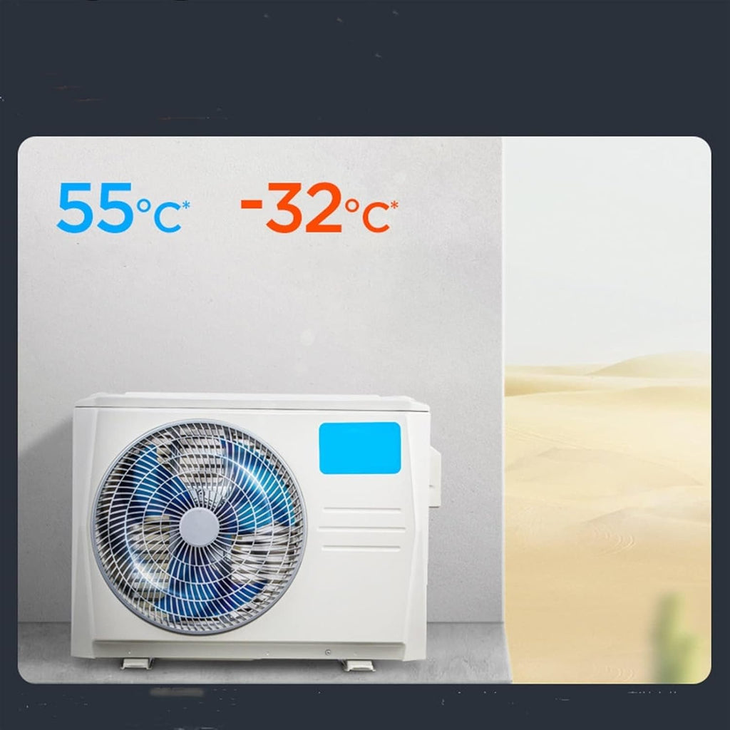 GENERIC Climatiseur Portable - Système Mural Divisé Pour Le Refroidissement Et Le Chauffage, économe En énergie, Fonctionnement Silencieux - Idéal Pour Caravane, Chambre, Bureau, Petits Espaces