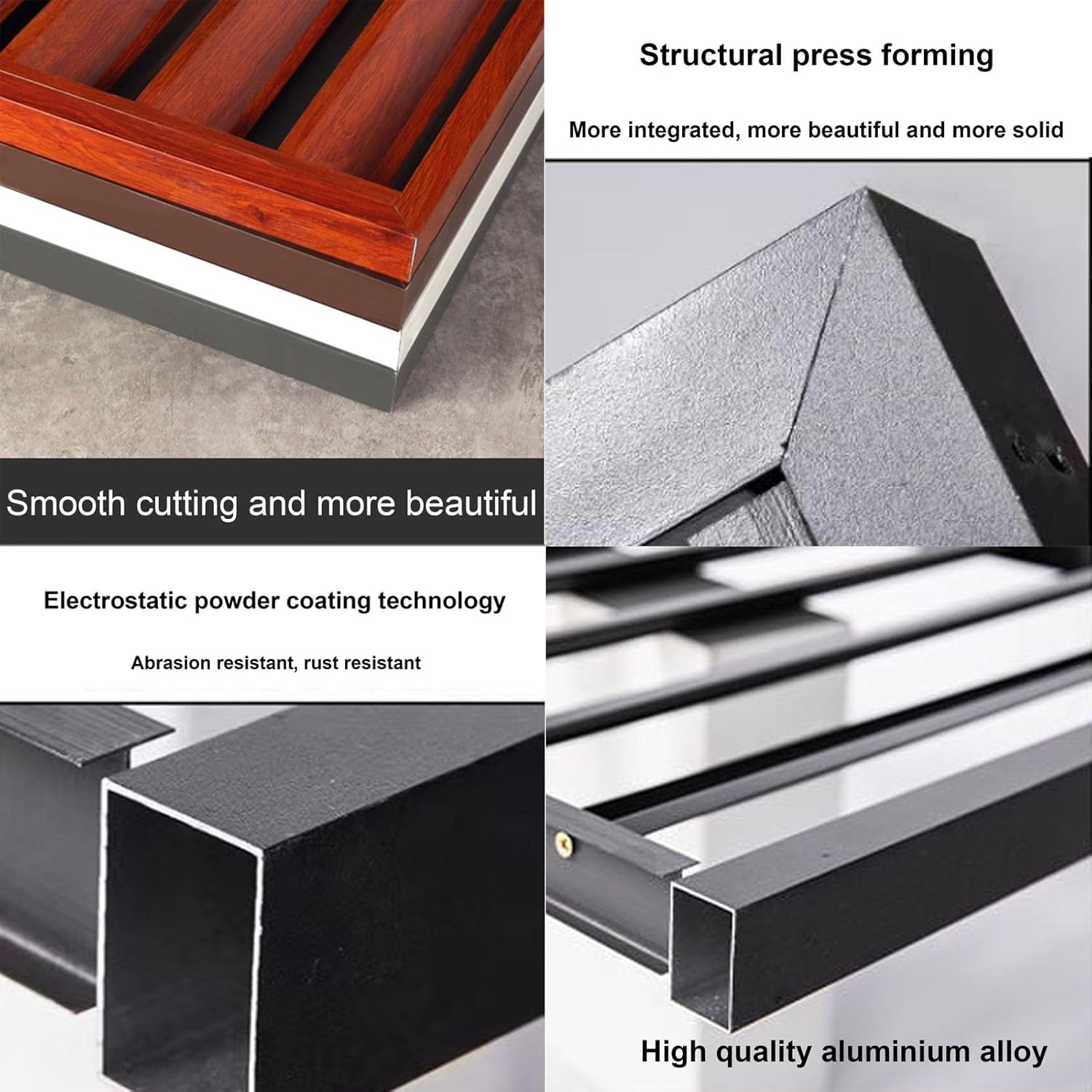 GENERIC Housse De Protection Pour Climatiseur D'extérieur – Protection Robuste En Aluminium Pour Radiateur Antivol Et Réduction Du Bruit Pour Dissimuler L'unité De Climatisation – Protection Contre Les