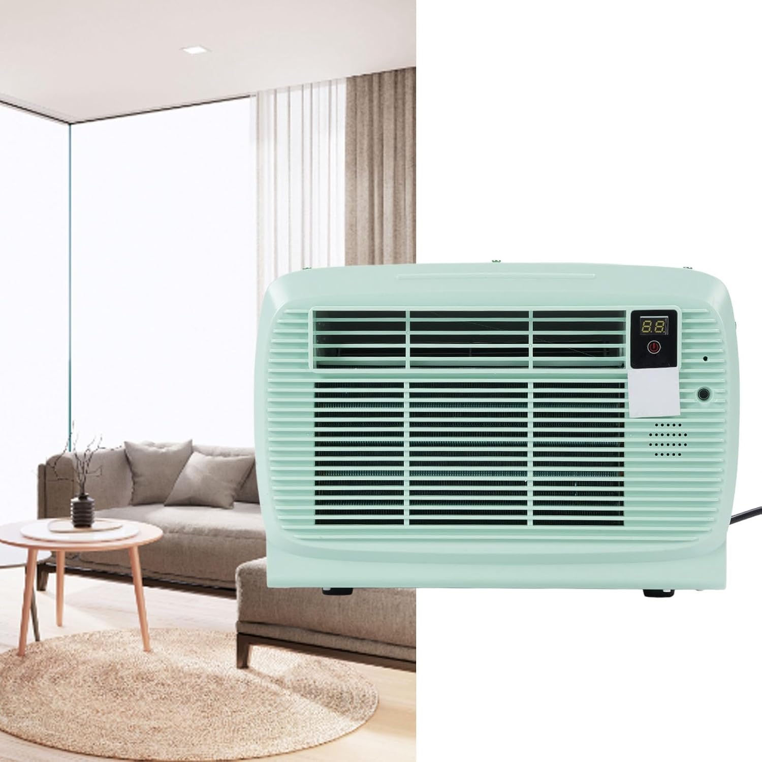  Vocation Contrôle Portable Air Climatiseur Bureau De Bureau Filoter Pour Le Navire De Croisière RV Dormitory Kitchen Office Camping Pet Salle 1-8 Mètres Carrés D'espace
