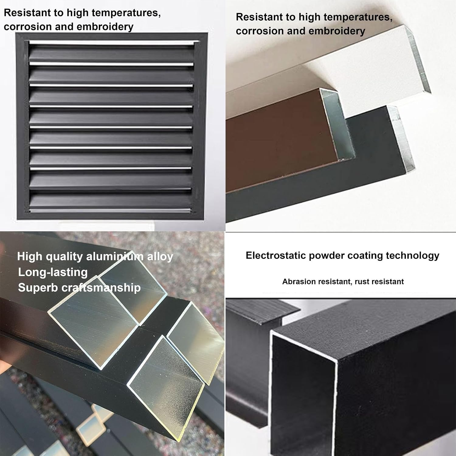 GENERIC Housse De Protection En Aluminium Pour Climatiseur - Étanche - Pour Pompe à Chaleur Extérieure - Pour Mini Systèmes Divisés - Réduit La Rouille Et Les Dommages