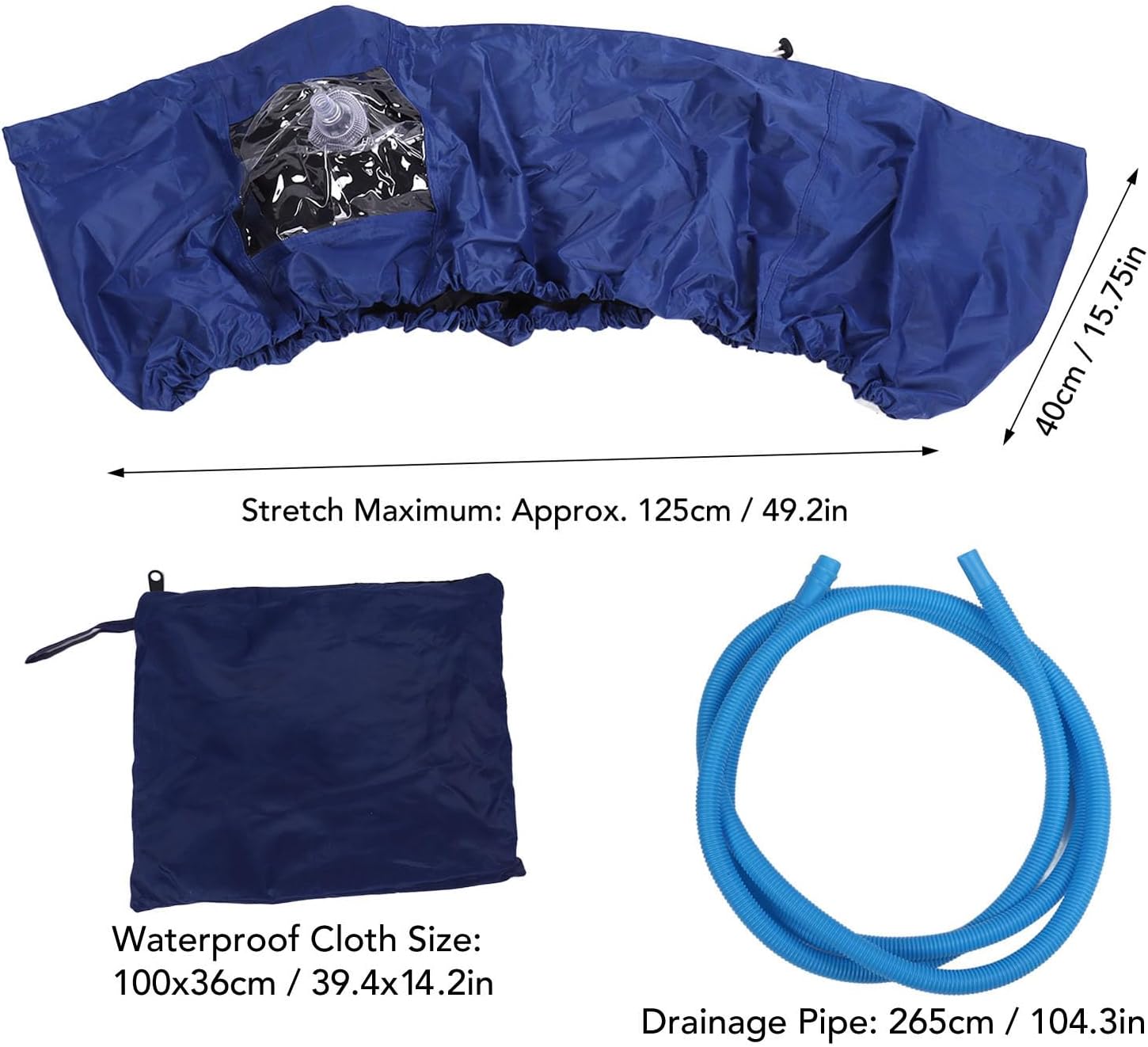  Pyhodi Kit De Nettoyage Pour Climatiseur Avec Sortie De Drainage, Couvercle étanche, Fonction De Nettoyage En Profondeur, Idéal Pour Le Nettoyage De La Climatisation