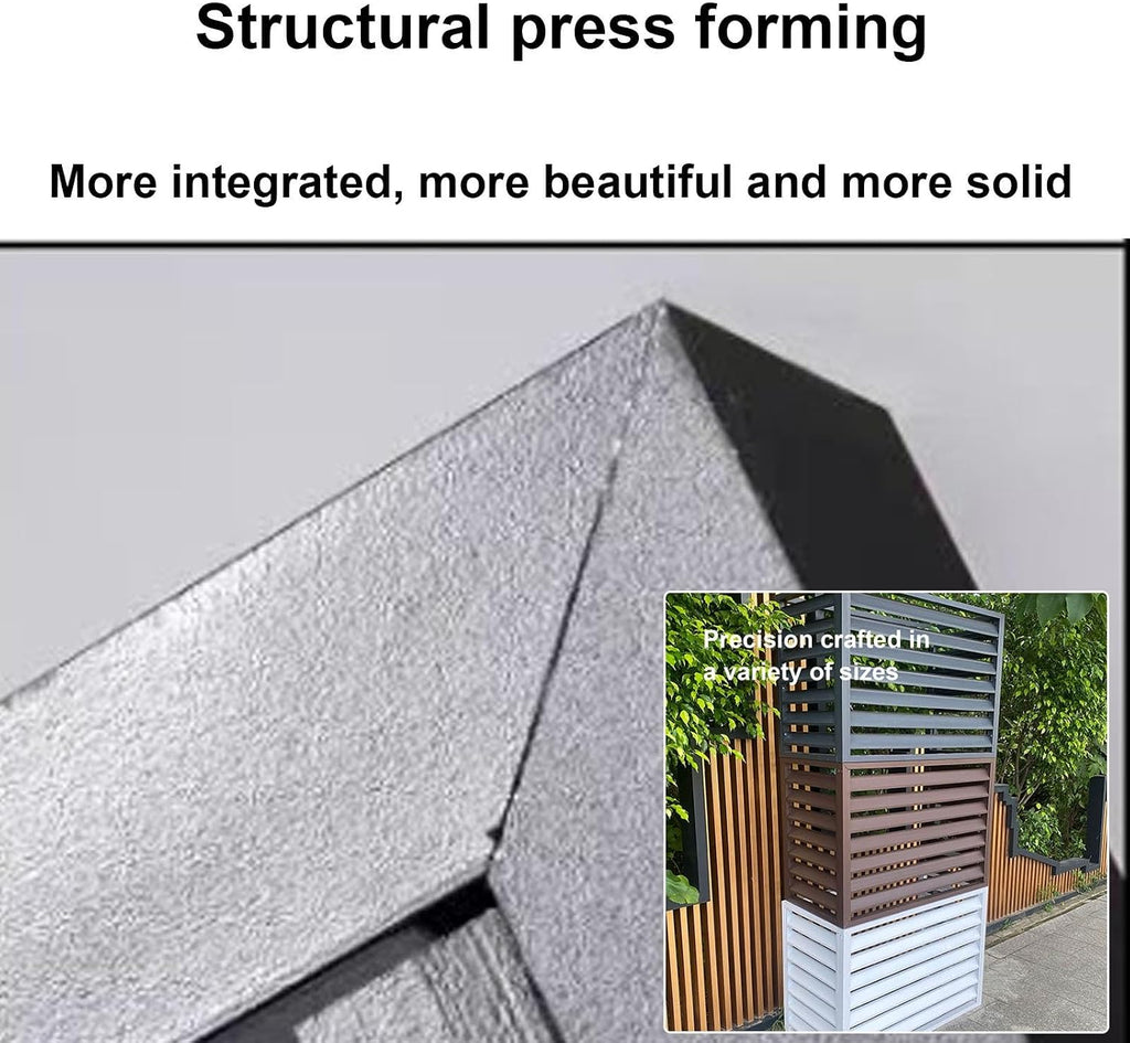  Housse De Protection Imperméable Et Anti-poussière Pour Climatiseur Extérieur - Réduction Du Bruit - Matériau Extérieur Résistant Aux Intempéries - Convient Aux Unités Extérieures Standard