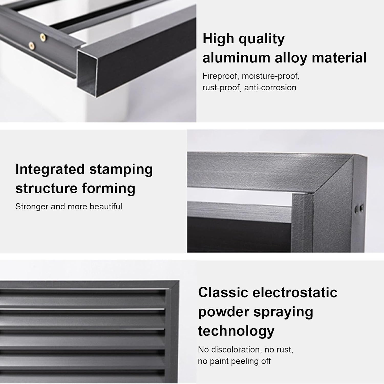 GENERIC Élégante Housse En Aluminium Résistant Aux Intempéries Pour Climatiseur – Protection Marron Pour Pompe à Chaleur Pour Unités Extérieures, Utilisation En Intérieur/extérieur, Solution Parfaite Pour