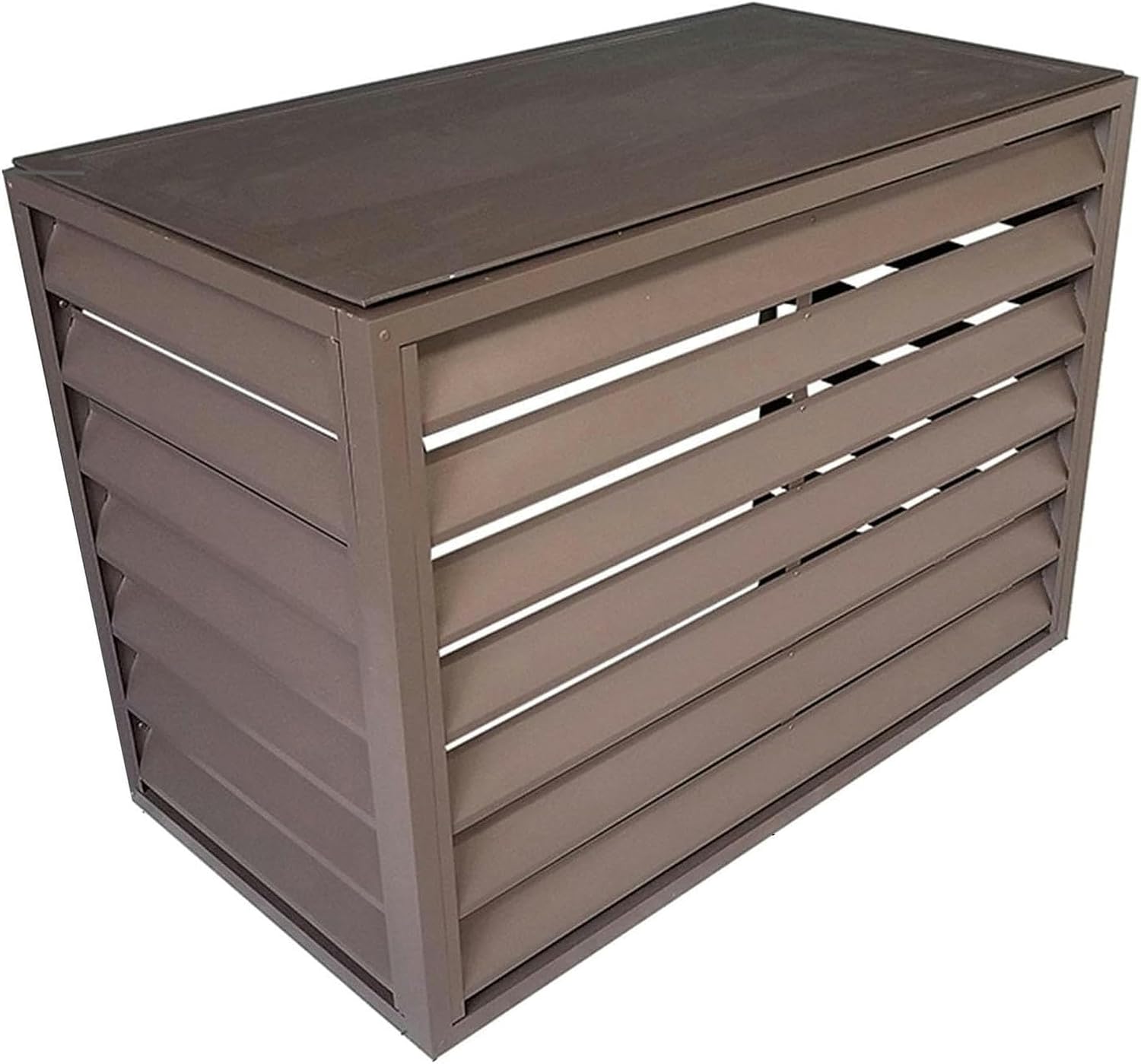  Housse Antivol Robuste En Aluminium Pour Climatiseur, Mini Climatiseur Extérieur, Réduction Du Bruit, Ion Résistant Aux Intempéries Pour Climatiseurs