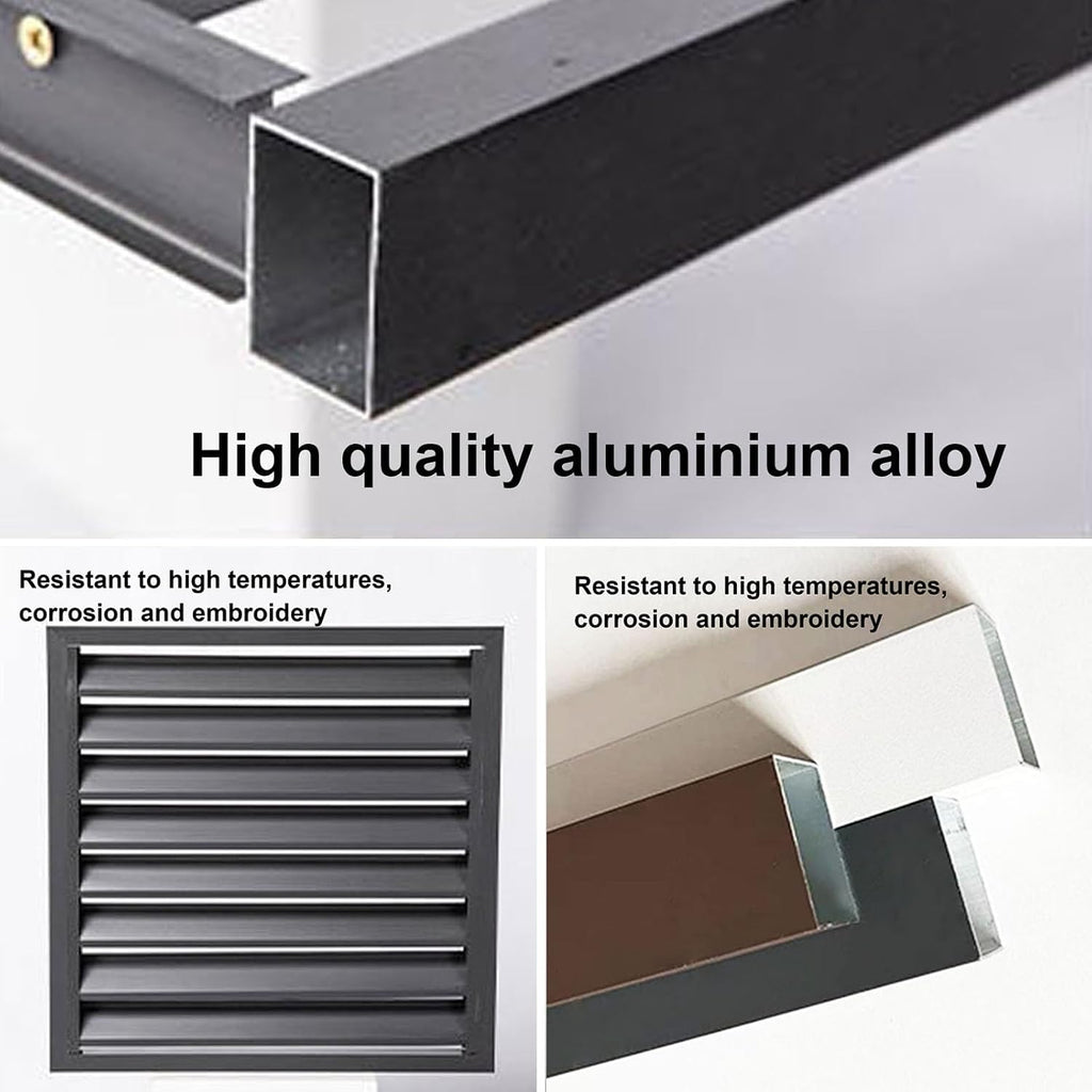 GENERIC Housse De Protection En Aluminium Pour Climatiseur Et Pompe à Chaleur – Protection Contre Le Vol Pour L'extérieur – Réduction Du Bruit Pour Unités Extérieures – Protection Contre Les Intempéries