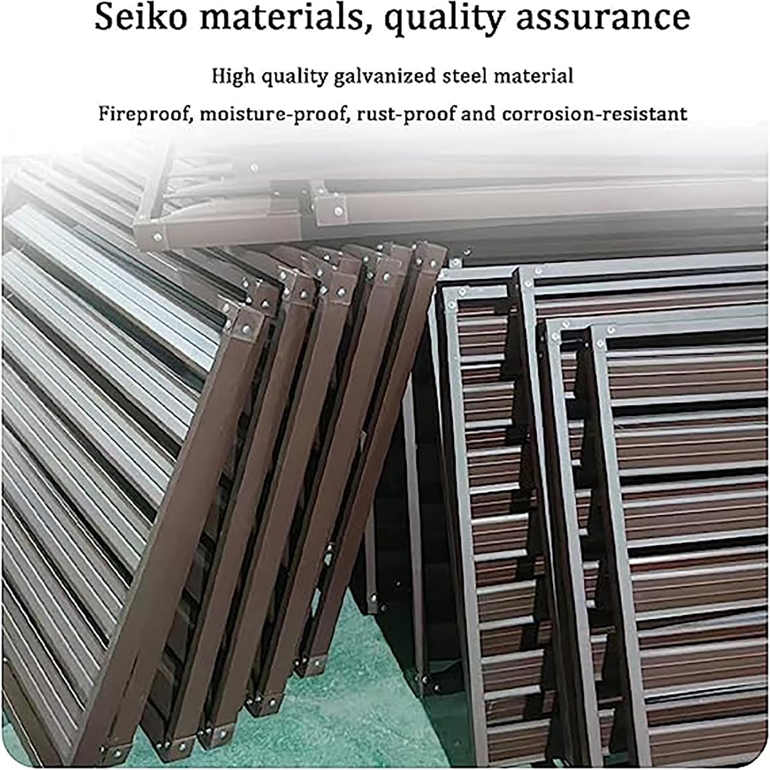  Housse De Protection Pour Climatiseur Extérieur - Protection étanche Pour Pompe à Chaleur Pour Unités De Climatisation, Clôture Décorative En Alliage D'aluminium, Bouclie
