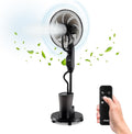  UFESA Mist Fan VNDC Ventilateur Brumisateur, Ultra Silencieux, Télécommande, 3 Modes, Minuterie, 9 Vitesses, 40cm De Diamètre, 8 Pales, 60W, Noir